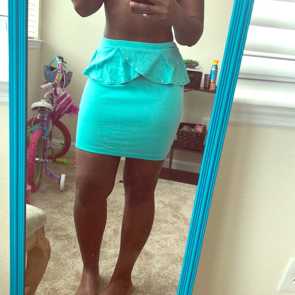 Peplum skirt